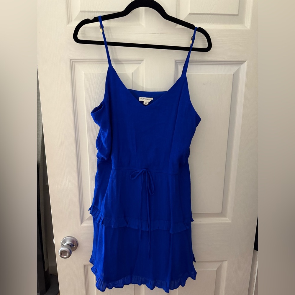 Blue Sleeveless Top